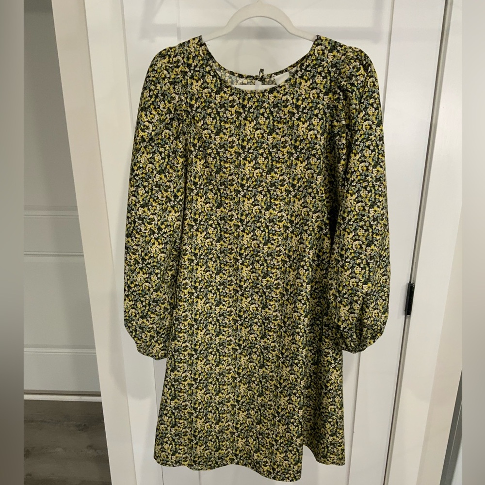 Floral Long Sleeve Dress